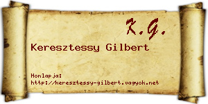 Keresztessy Gilbert névjegykártya
